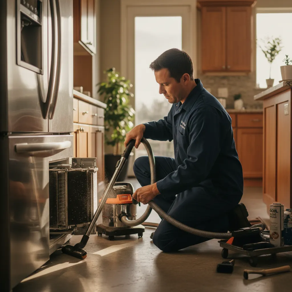 Sub-Zero Condenser Cleaning service in Los Angeles